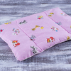 Подушка для новорожденных 40/60 цвет розовый с рисунком фото