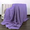 Покрывало-плед Паучок 150/200 цвет фиолетовый фото