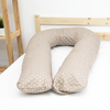 Наволочка бязь на подушку для беременных U-образная 1746/18 цвет кофе фото