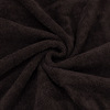 Ткань на отрез махровое полотно 150 см 390 гр/м2 цвет темно-коричневый фото