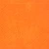 Полотенце махровое ножки 700 гр/м2 Туркменистан 50/70 см цвет мандарин фото