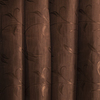 Портьерная ткань 150 см 9 цвет шоколад ветка-лист фото