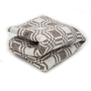 Одеяло байковое 170/200 цвет коричневый фото