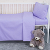 Постельное белье в детскую кроватку из бязи цвет сирень фото