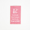 Нашивка ELITELINE 6*3,5 см цвет розовый фото