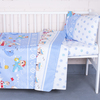 Постельное белье в детскую кроватку из бязи ГОСТ 92931 с простыней на резинке фото