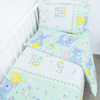 Постельное белье в детскую кроватку из бязи ГОСТ 92981 с простыней на резинке фото