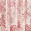 Портьерная ткань с люрексом 150 см Н627 цвет 2 розовый цветы фото