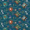 Вафельное полотно ширина 150 см АД — 12438-1 Яхт-клуб фото