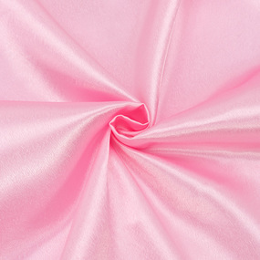 Ткань на отрез креп-сатин 1960 цвет розовый фото