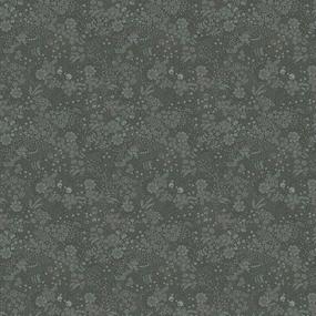 Мерный лоскут сатин набивной 80 см 29004/1 Мохито цвет темно-зеленый 2,1 м фото