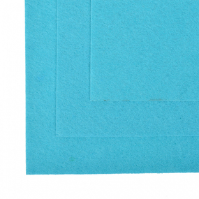 Фетр листовой мягкий IDEAL 1 мм 20х30 см FLT-S1 упаковка 10 листов цвет 615 голубой фото