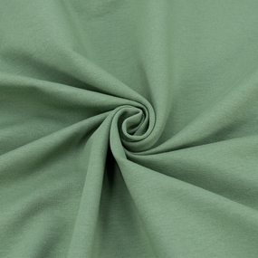 Ткань на отрез футер с лайкрой цвет светло-зеленый фото