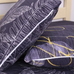 Чехол декоративный для подушки с молнией, ультрастеп JH1175 45/45 см фото