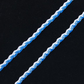 Тесьма плетеная вьюнчик (МЕТАНИТ) С-3784 г17 уп 20 м ширина 7 мм (5 мм) рис 9377 цвет 39 фото