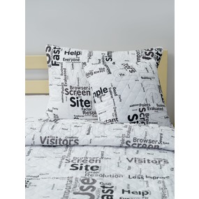 Чехол декоративный для подушки с молнией, ультрастеп 10884 50/70 см фото