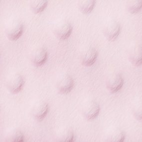 Плюш Минки Китай 180 см на отрез цвет розовый фото