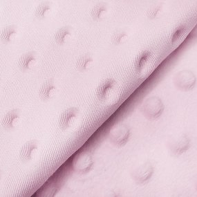 Плюш Минки Китай 180 см на отрез цвет розовый фото