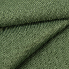 Ткань на отрез Blackout лен рогожка 280 см B1-14 цвет зеленый фото
