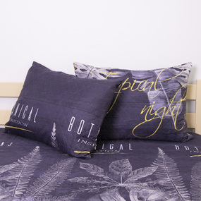 Чехол декоративный для подушки с молнией, ультрастеп JH1175 50/70 см фото