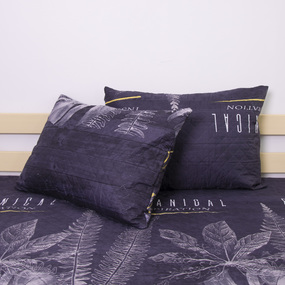 Чехол декоративный для подушки с молнией, ультрастеп JH1175 50/70 см фото
