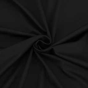 Ткань на отрез бифлекс 01 цвет черный фото