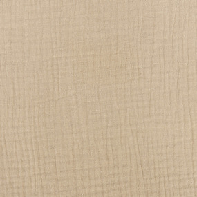 Ткань на отрез муслин гладкокрашеный 140 см цвет бежевый фото