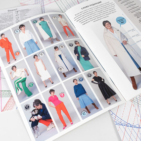 Журнал с выкройками для шитья Ya Sew №7/2022 Женская коллекция. Осень-зима фото