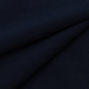 Ткань на отрез масло 150 см цвет темно-синий фото