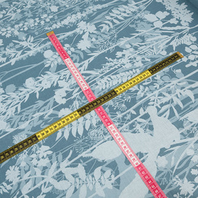 Ткань на отрез миткаль 220 см 20214-2 Лесная полянка (основа) фото