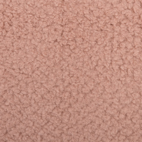 Мех Тедди на отрез №5 цвет пудрово-розовый фото