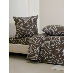 Постельное белье VT из полисатина s11087-01 2-х сп с евро простыней с наволочкой 70х70 фото