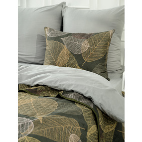 Чехол декоративный VT для подушки с молнией, ультрастеп DJL6076 50/70 см в упаковке 2 шт фото