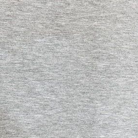 Ткань на отрез футер с лайкрой 1643 цвет серый меланж фото