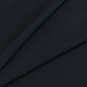 Ткань на отрез кулирка M-2127 Компакт пенье цвет черный фото