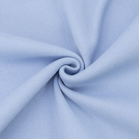 Ткань на отрез кашкорсе 3-х нитка с лайкрой цвет светло-голубой фото