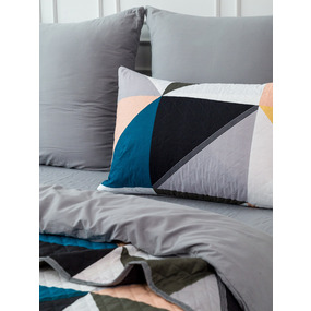 Чехол декоративный VT для подушки с молнией, ультрастеп 4050 50/70 см в упаковке 2 шт фото