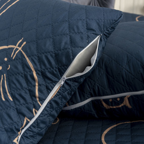 Чехол декоративный для подушки с молнией, ультрастеп 4016 50/70 см фото
