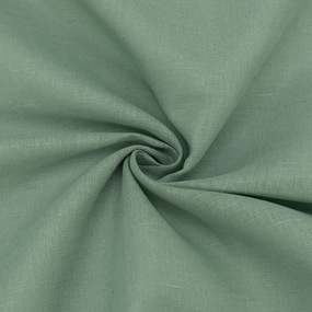Ткань на отрез полулен 220 см 445 цвет зеленый фото
