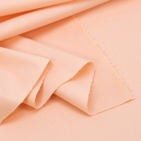 Ткань на отрез сатин гладкокрашеный 220 см 13-1406 цвет персиковый фото