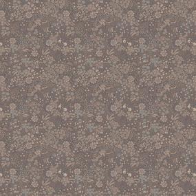 Ткань на отрез сатин набивной 80 см 29004/3 Мохито цвет сетло-коричневый фото
