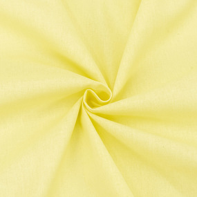 Ткань на отрез бязь гладкокрашеная 120 гр/м2 150 см цвет желтый фото