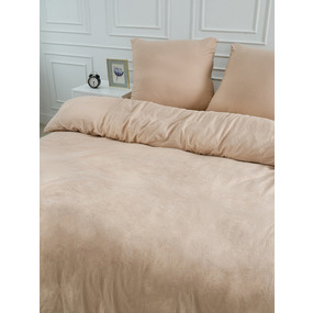 Постельное белье VT из микрофибры 14-1209 2-х сп с евро простыней с наволочками 70/70 фото