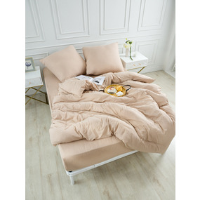 Постельное белье VT из микрофибры 14-1209 2-х сп с евро простыней с наволочками 70/70 фото