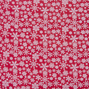 Ткань на отрез бязь плательная 150 см 1827/2 цвет красный фото