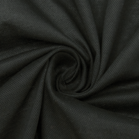 Ткань на отрез пике цвет черный фото