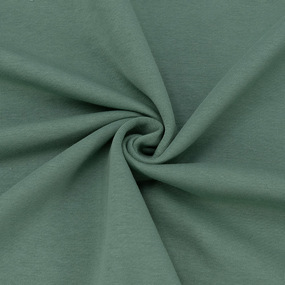 Ткань на отрез футер 3-х нитка диагональный цвет светло-зеленый фото