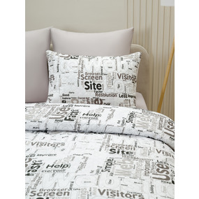 Чехол декоративный VT для подушки с молнией, ультрастеп 10884 50/70 см в упаковке 2 шт фото