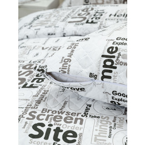 Чехол декоративный VT для подушки с молнией, ультрастеп 10884 50/70 см в упаковке 2 шт фото