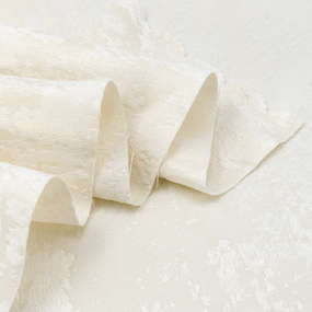 Портьерная ткань на отрез 150 см Мрамор 1 цвет ванильный лед фото